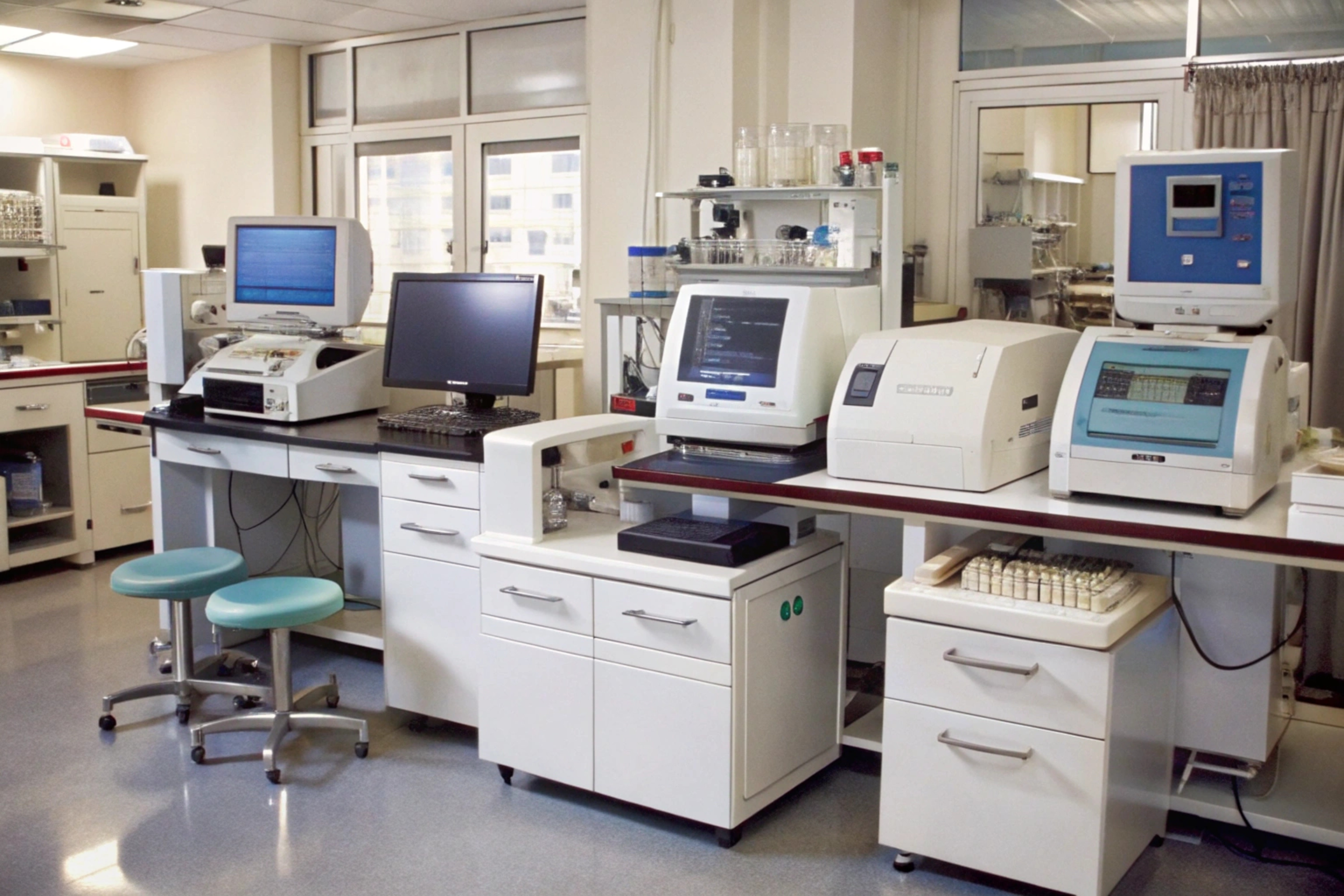 HealthAura Pathology Laboratory interior